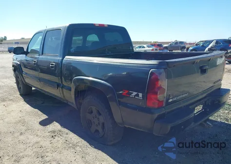 2005 Chevrolet Silverado 1500 Z71 from USA, damaged, VIN 2GCEK13T751209520